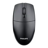 Philips M347 Ergonomic Design Wireless Mouse With 2.4ghz Conneion Black
